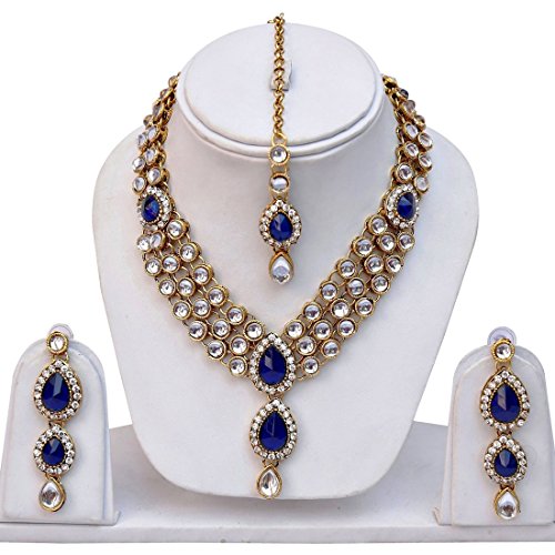 Kundan Traditional Necklace Set (8408s)