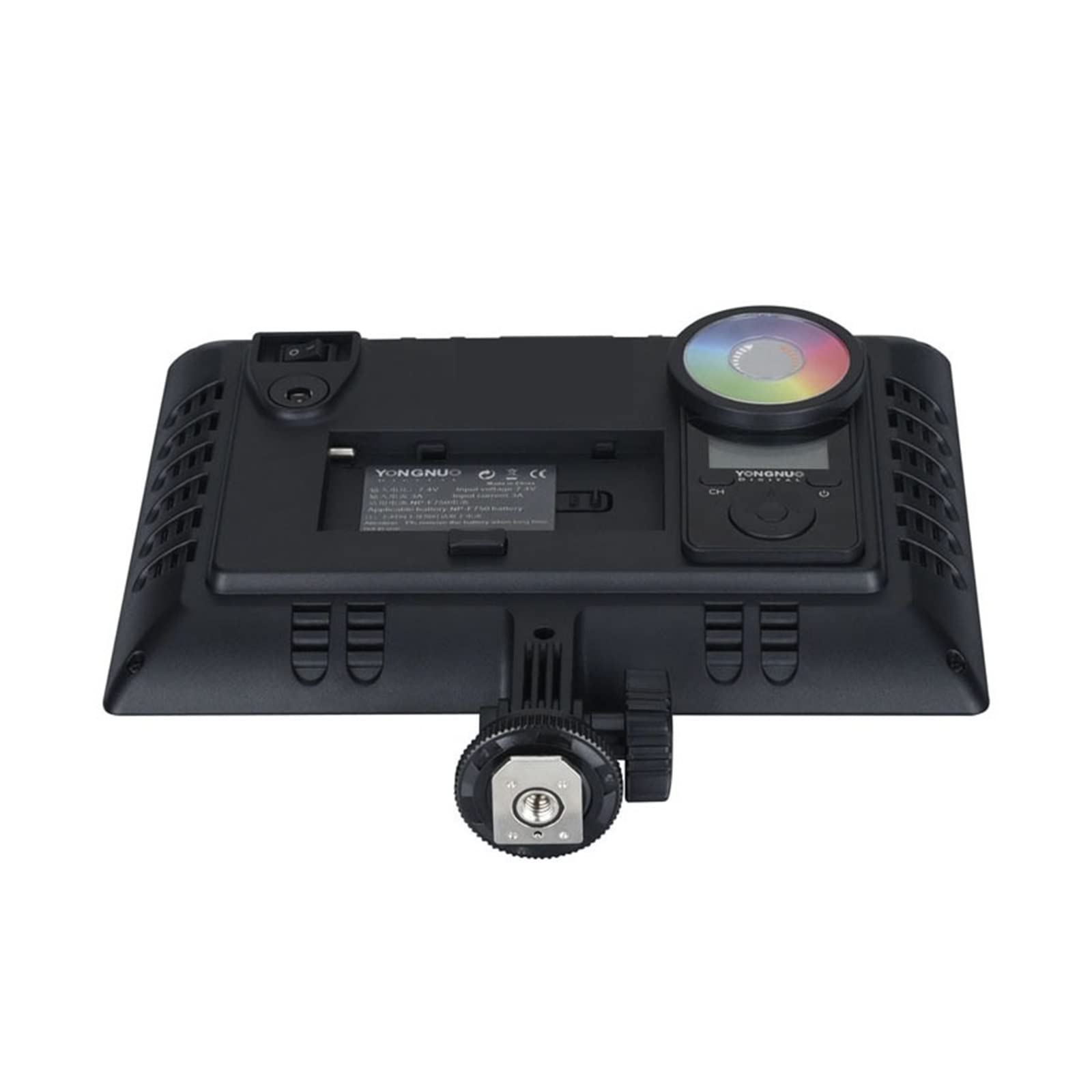 Luce Video for Fotocamera a LED RGB, Batteria Opzionale con Luce Fotografica Kit Caricabatterie + Adattatore CA(Kit 8)