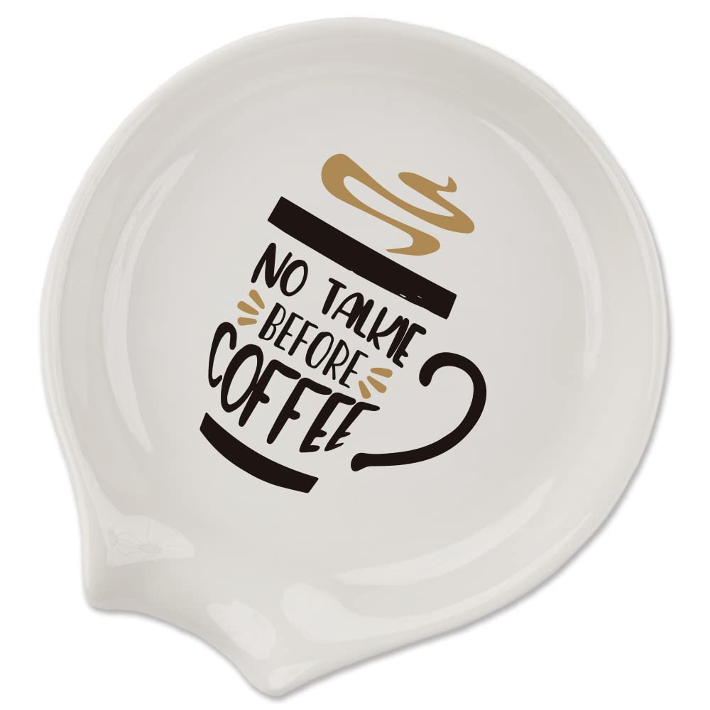 Amazon.com: Coffee Spoon Rest, Engraved Cute Counter Spoon Holder Funny  Farmhouse Home Bar Coffee Station Table Accessories Décor, Gift for Coffee  Lovers Girlfriend Wife Husband Anniversary Friends: Home & Kitchen