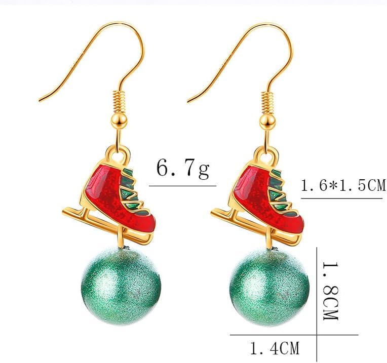 Christmas Earrings Studs Christmas Earrings for Women Xmas Earrings for Women Drop Dangle Earrings Cute Earrings Christmas Jewellery Christmas Earrings for Kids Girls