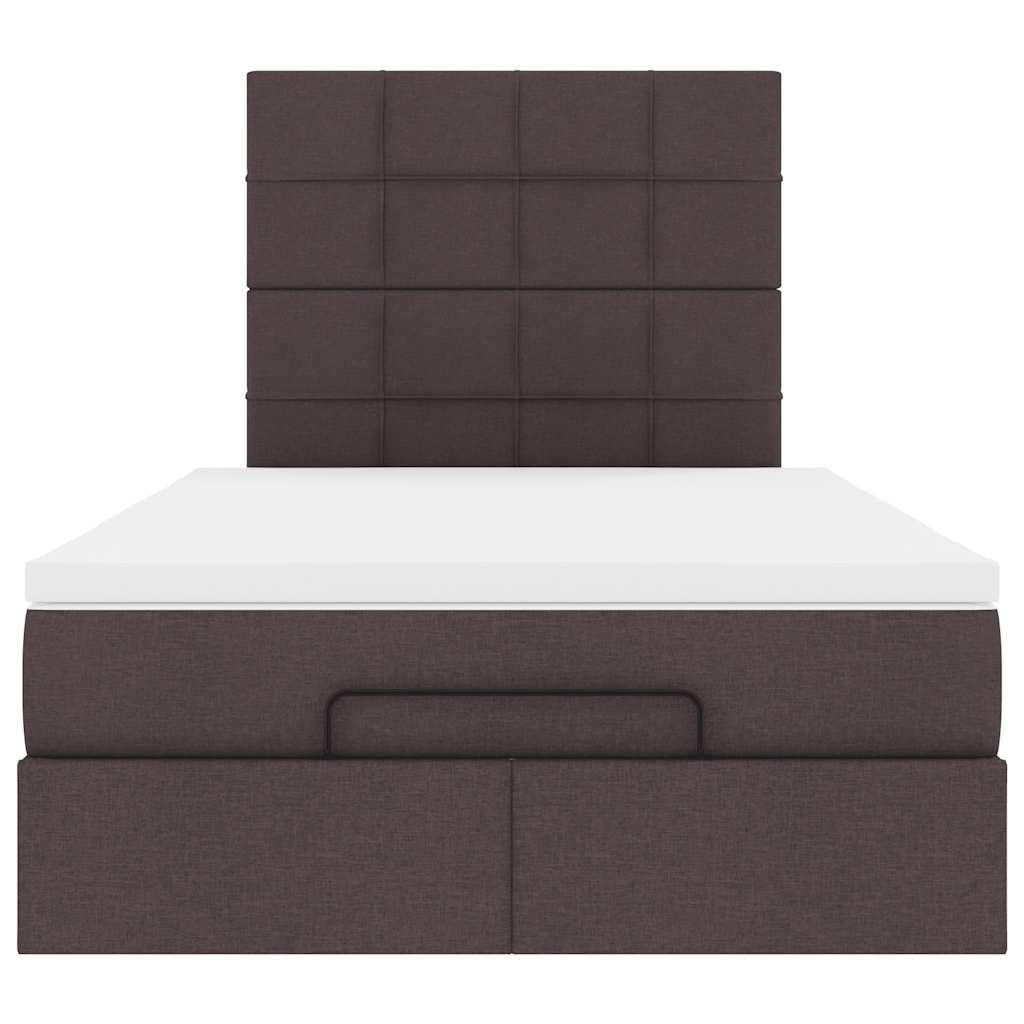 Letto contenitore con sollevamento idraulico 3 in 1 in tessuto morbido e
