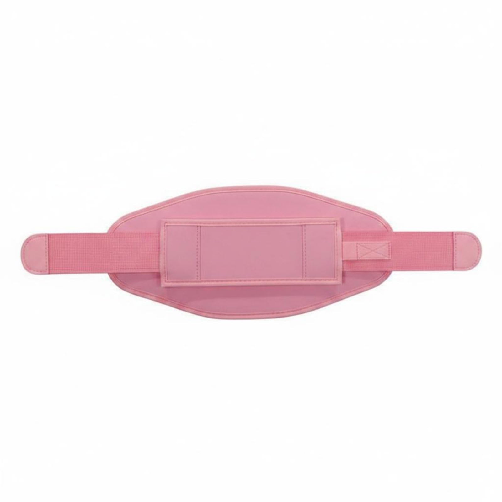 Weight-Bearing Dumbbell Hip Belt Portable Hip Raise Training Belt EVA Padding Fitness Accessory for Men, Women, Gym, Pink-image-30