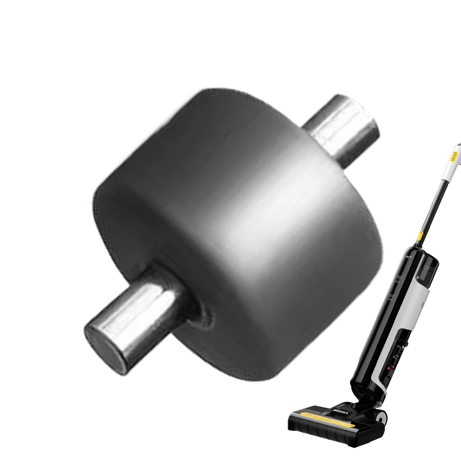 Rotelle Di Ricambio Per Aspirapolvere - Scorrevole E Silenziosa, Plug And Play - Foto 5