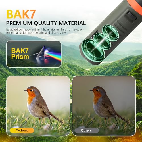 Binoculares compactos 8x26 con adaptador para trípode miniatura 5