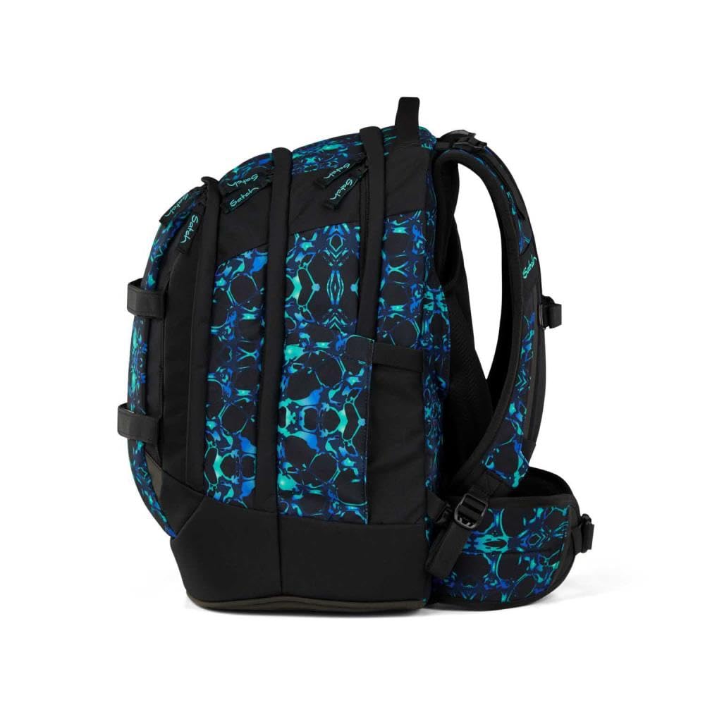 Satch Set mochila Caleido Blue Artículos escolares Unisex Poliéster Reciclado Multicolor