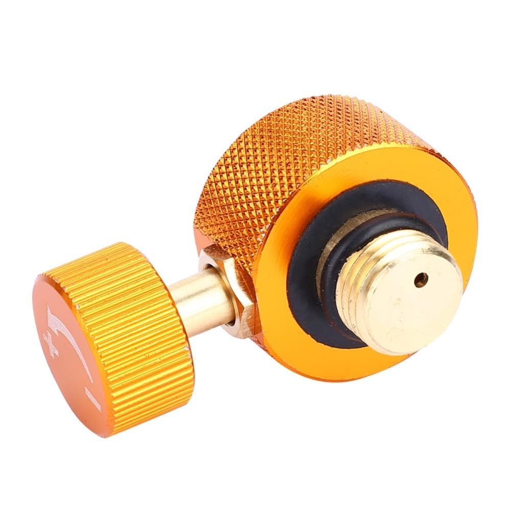 Gas Stove Adapter - Adjustable Valve Converter for Standard Cylinders, 5cm (1.97in) Universal Connector for Outdoor Camping & Household Cooking