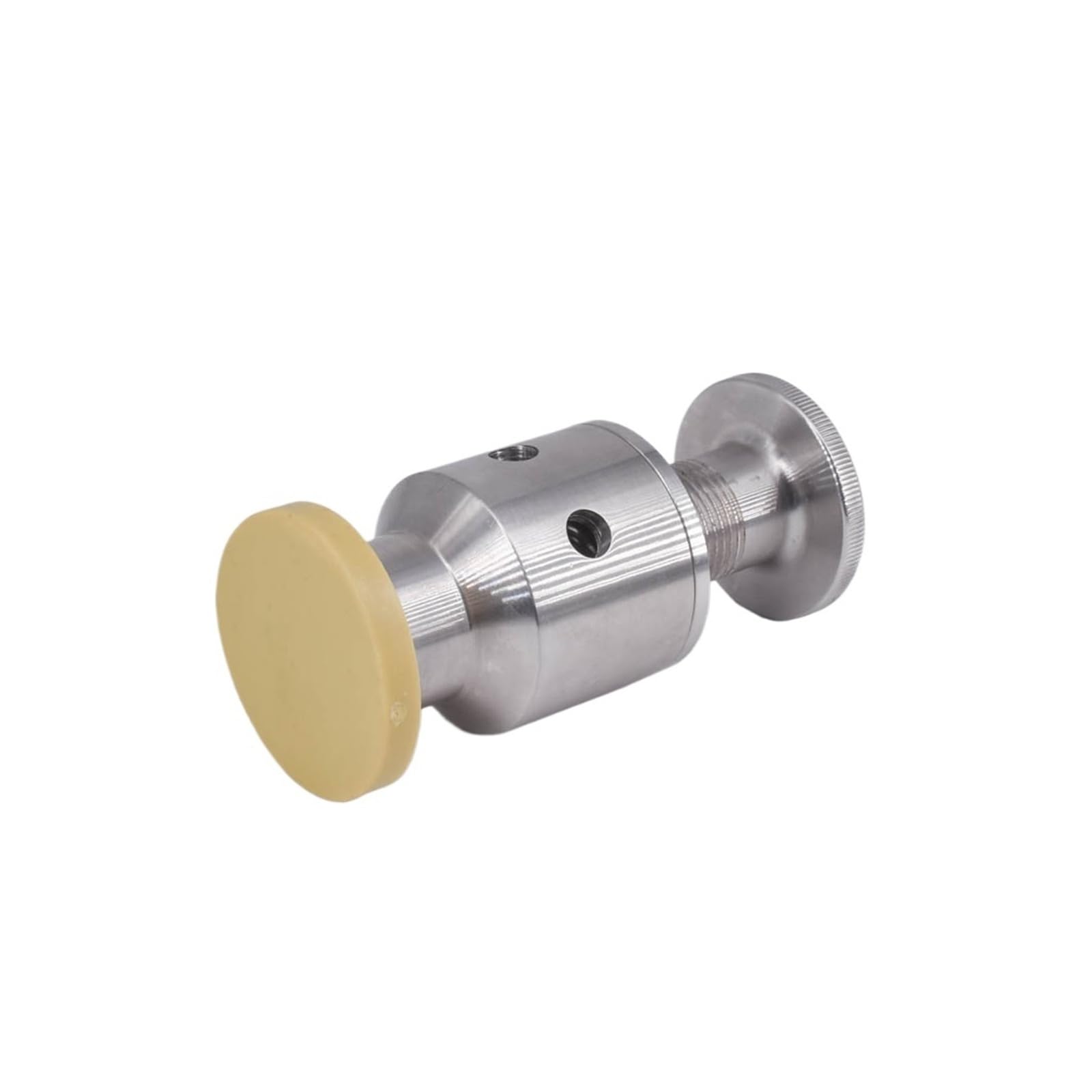 KOSBO Válvula de Seguridad de Alivio de presión Ajustable, Abrazadera Triple de 1,5", 0,5-5 Bar, Acero Inoxidable Sus 304 Sanitario for elaboración de Cerveza.