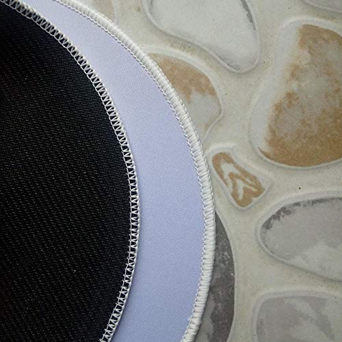 Ronde muismatten, gaming-muismat, puppy's van Chow Chow Pet - genaaide randen - Afbeelding 8