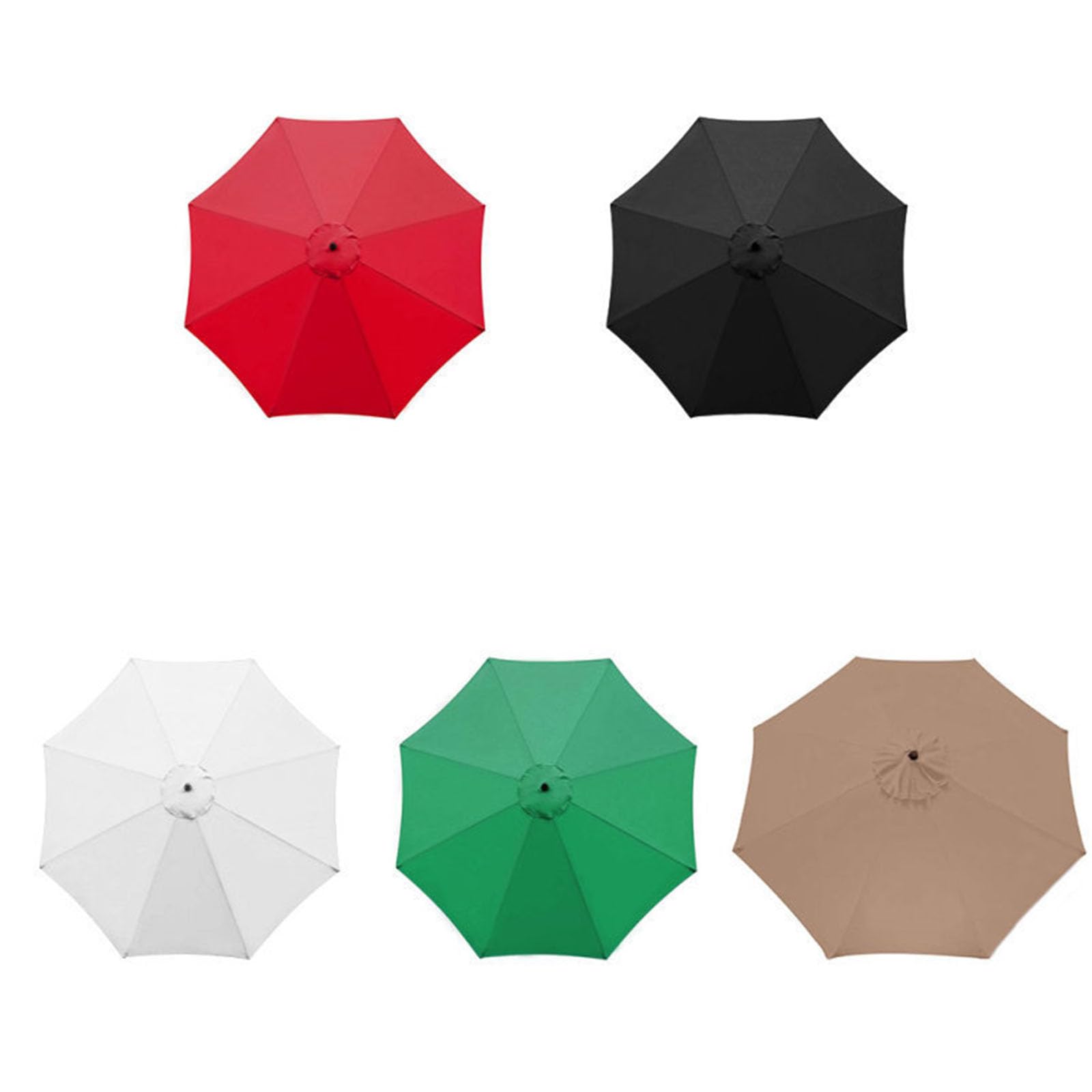 Ombrello di ricambio Impermeabile Baldacchino Per Esterni Giardino Protezione Ombrellone Ombrellone Tessuto 6 5-9 8 Piedi
