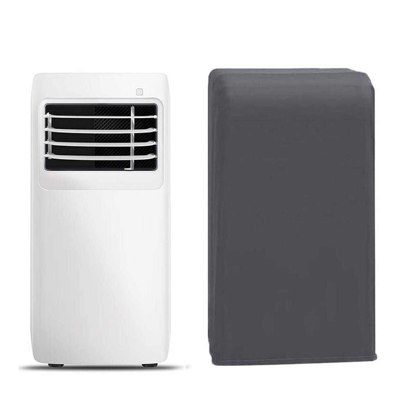 EBbels Portable Air Conditioners Cover, Universal 420D Oxford Waterproof Dust-proof AC Unit Cover with Drawstring, Practical Air Cooler Covers for Indoor Mobile Air Conditioners (Grey)