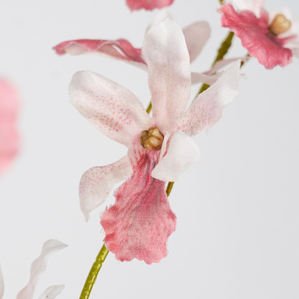 Melorca&Guilla Artificial Flowers for Decoration, 6Pcs 30inch White Silk Fake Flowers,Faux Flowers for Vase,Faux Floral Stems for Wedding Party Shop Office Kitchen Home Decorations
