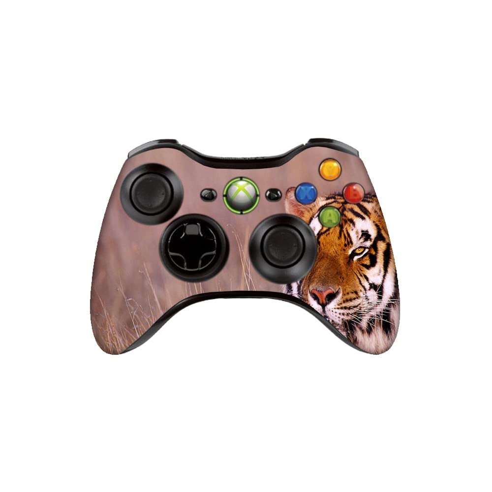 GADGETS WRAP Printed Vinyl Decal Sticker Skin for Xbox 360 Controller Only - Tiger Staring-image-12