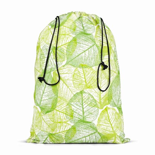 Image of ArtzFolio Floral & Leaves | Reusable Sack Bag | Bag for Gym, Storage, Vegetable & Travel