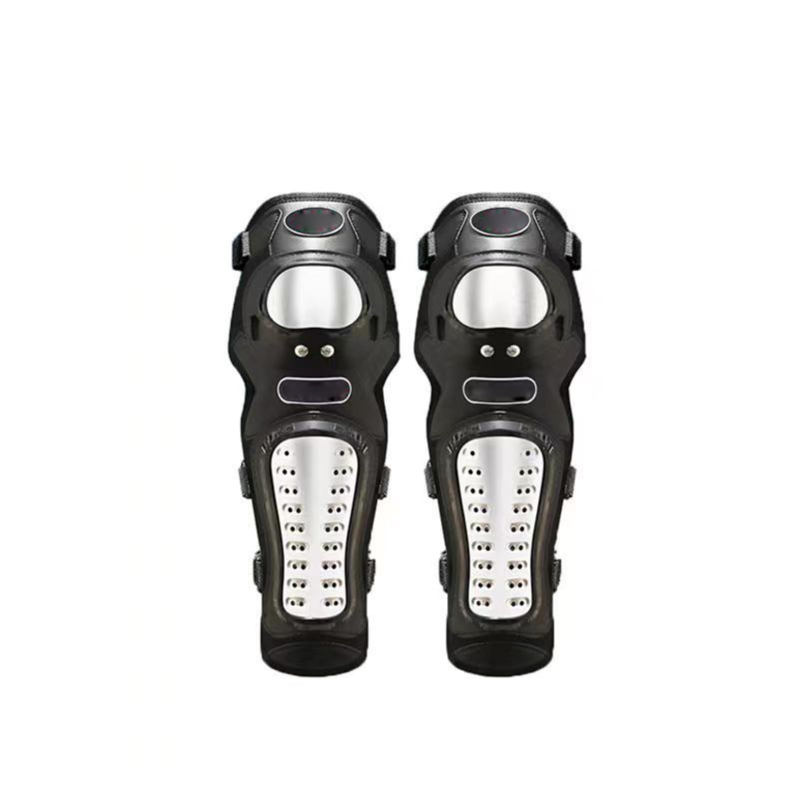 YSJJZRL Stainless Steel Knee Pad/Elbow Pads Guards Protective Gear Set for Cycling Skateboard Riding Sports etc (2 Pcs-Elbow Pad)