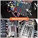 Risornda 12V Fuse Block, 12 Way Marine Fuse Panel with LED Indicator, Waterproof Fuse Box or Cars, Boats, RV, Truck, Yachts, 24 Fuses (5A/10A/15A/20A) & Stickers Included