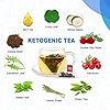 Keto-Detox-Tea-for-Weight-Loss-Belly-Fat-and-Colon-Cleanse-Organic-Herbal-Skinny-Tea-Diet-Slim-Tea-with-MCT-Oil-Fat-Burners-for-Women-and-Men-28-Day Catfit Keto Detox Tea for Belly Fat and Colon Cleanse - All Natural Detox and Cleanse, Supports A Healthy Weight, Helps Reduce Bloating, Natural Energy, Supports Immune System, Vegan, 28 Day