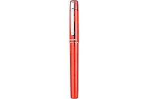 Platinum Prepointe Fountain Pen, Vermillion Orange, Medium Nib