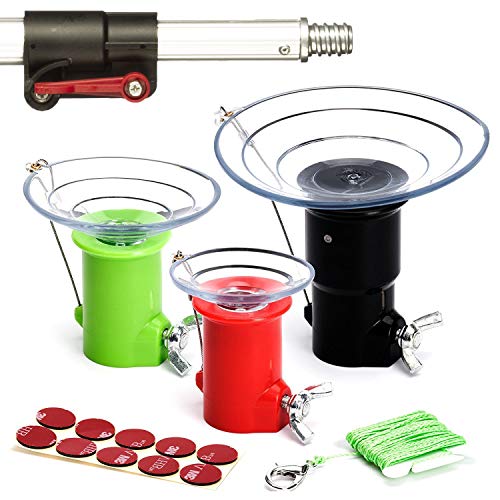 STAUBER Best Bulb Changer Kit with STAUBER Quick-Lock Bulb Changer Extension Pole - 22 Feet