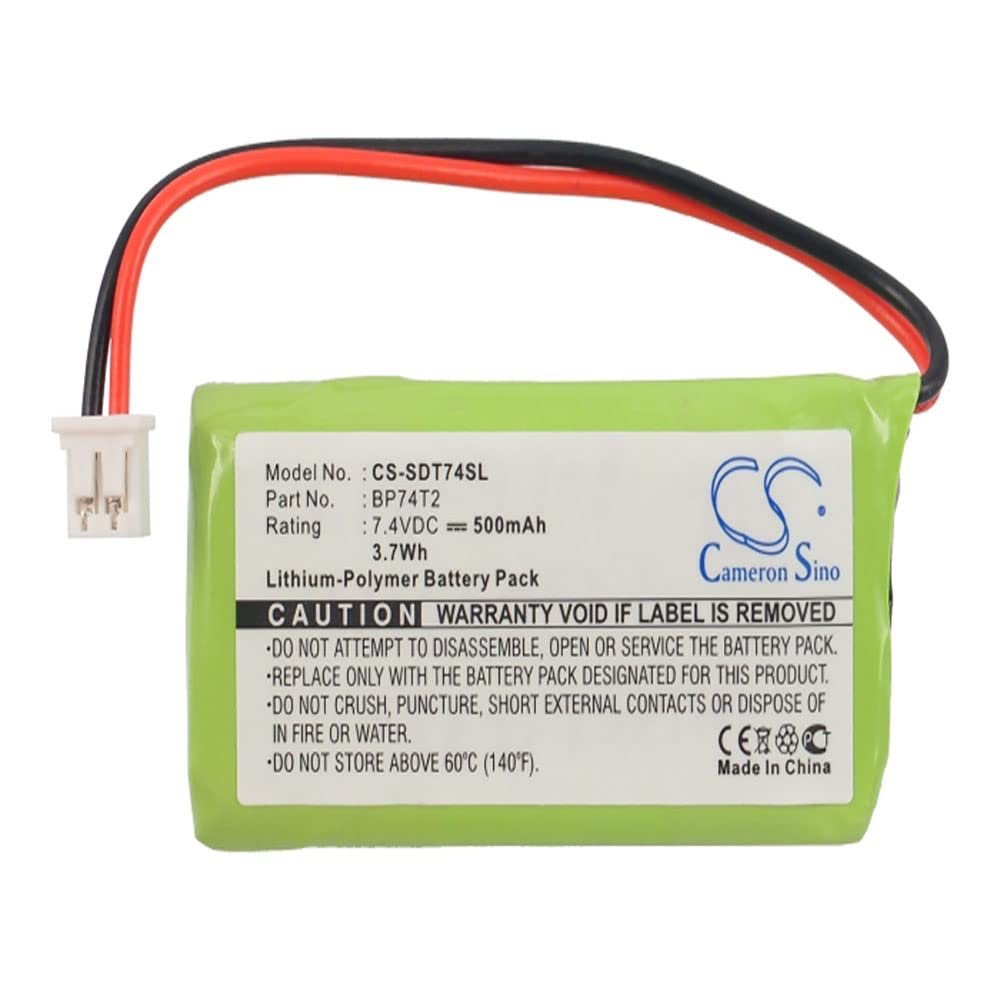 Batterie Compatible Dogtra 500mAh - Remplace CS-SDT74SL, AE562438P6H - Li-Po 7.4V Pour émetteurs 1900S, 2300NCP
