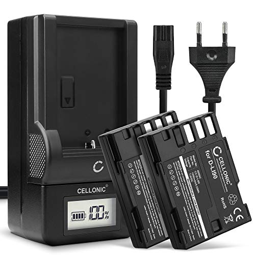 CELLONIC® 2X Batteria D-Li90 Compatibile con