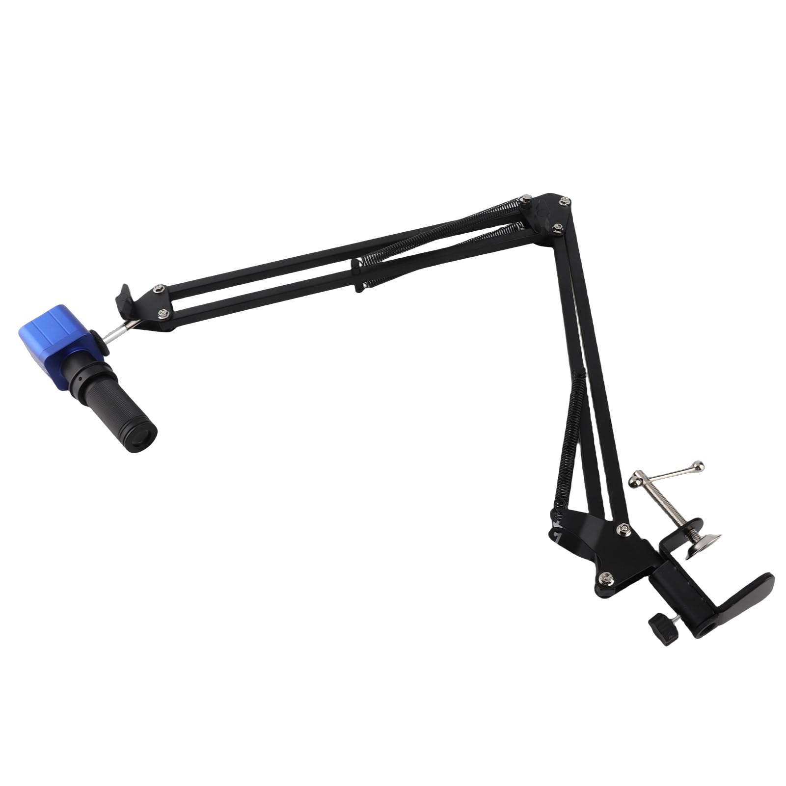 LiebeWH Microscopio Digitale Camera 24MP 1080P, Obiettivo C-Mount 150X con Anello LED 56 Luci, per Software di Misurazione su PC (Spina europea)