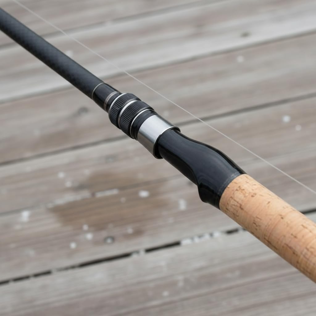 Canna da Pesca in Fibra di Carbonio con Potenza Elevata per Lancio Lontano E Sensibilità Massima Nella Battuta di Pesca di Erbivore E Pesci Robusti Adatta per Lago Fiume E Stagno.
