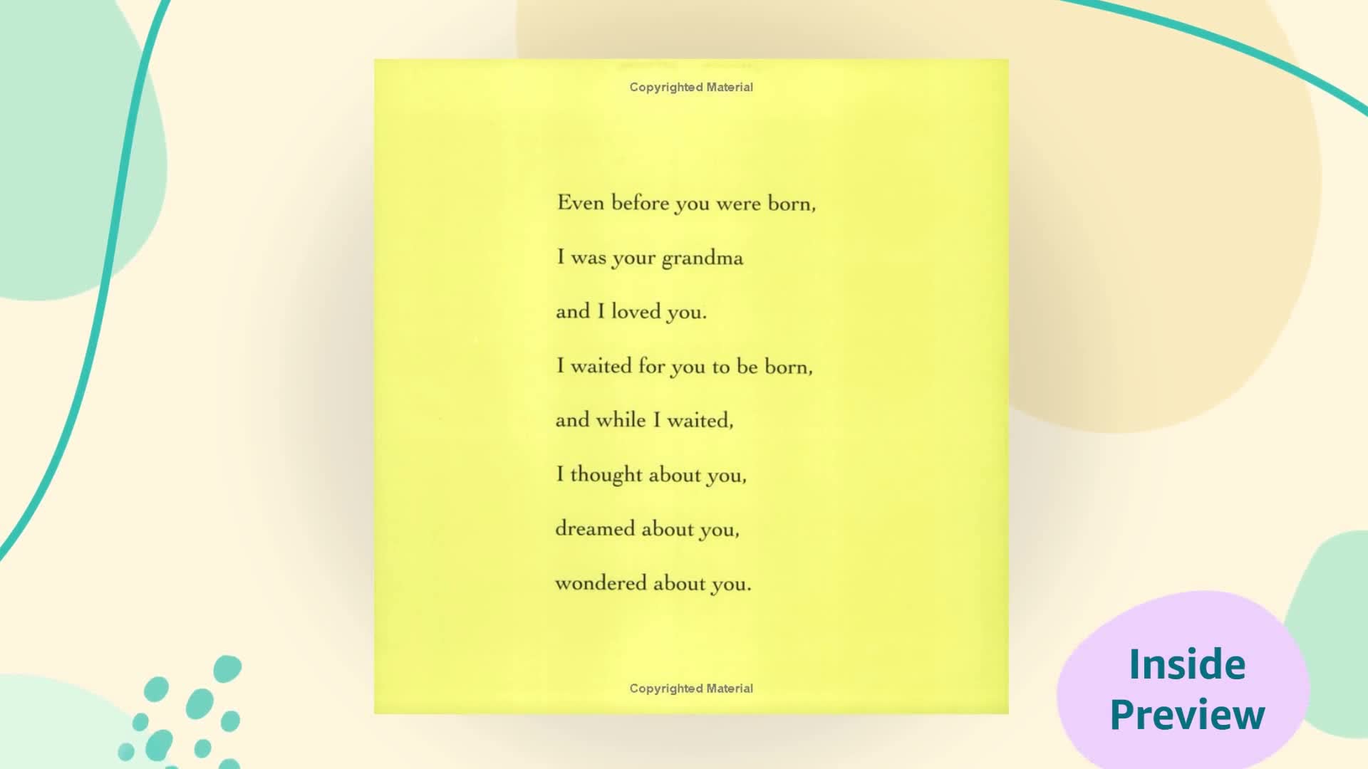I Loved You Before You Were Born Board Book - Image 2