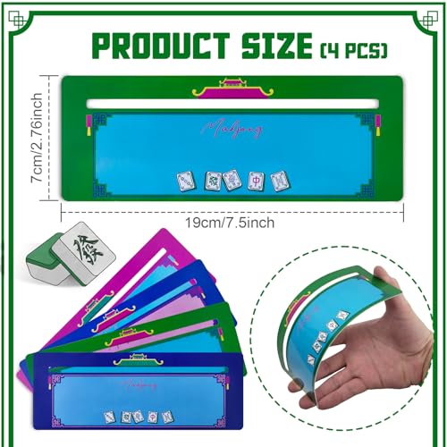 Guía de Línea para Cartas Mahjong 4 Piezas miniatura 2