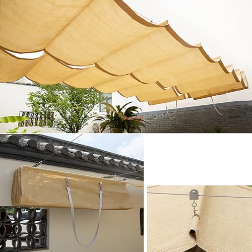 Store d'ombrage ondulé de rechange durable pour toit et aménagement - 4