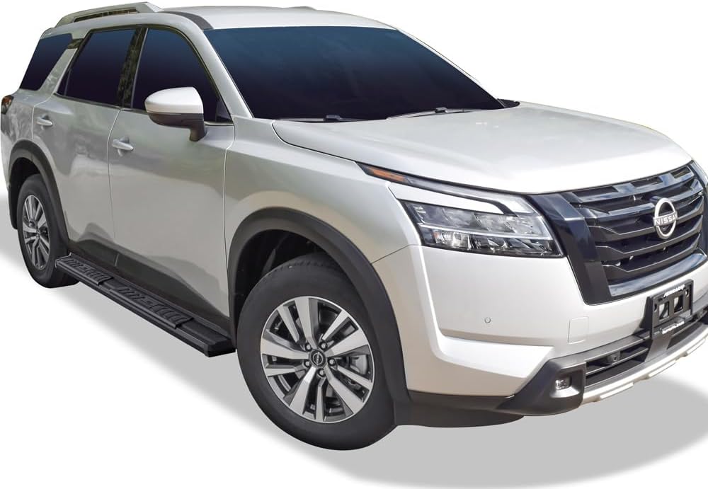 APS Black OE Style Nerf Bars Running Boards Compatible with Nissan Pathfinder 2022-2026