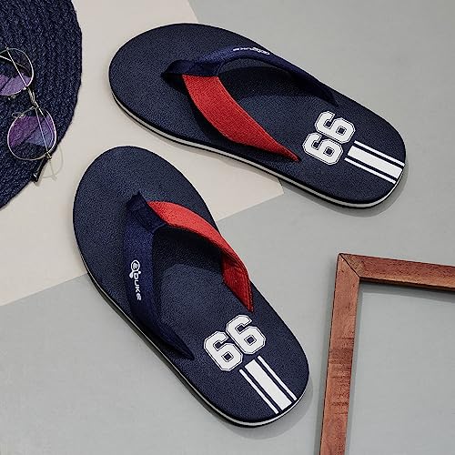 Image of DUKE Men's FWC6147 Navy /RED Flip-Flop-10 Kids UK (FWC6147-NAVY /RED)