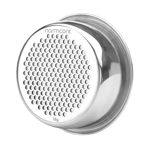 Normcore 54mm Double Layer Portafilter Basket, 18g Precision High Extraction Basket Compatible with...