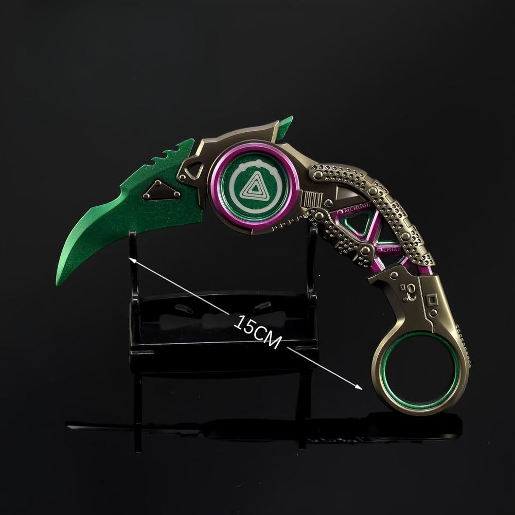 Artículos de colección de Videojuegos, Game Legends Heirloom Raptor's Claw 5,9 ''Colección de Metal Cosplay Prop Mochila decoración Escritorio
