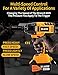 Cordless Impact Wrench,420 Ft-lb High Torque 3200 RPM,with a 21V 4.0Ah Li-Ion Battery, Fast Charger,6 Sockets, Suitable for family cars