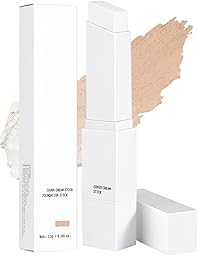 Fond De Teint Coréen 2 En 1 Stick, Fond De Teint Essence Couvrant Imperfections, Fond De Teint Blanc Qui S'adapte à Ta Peau, Facile à Appliquer,Résistant à L'eau, Facile à Transporter (Light)