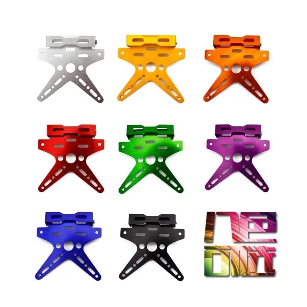 Soporte Universal para matrícula de Motocicleta