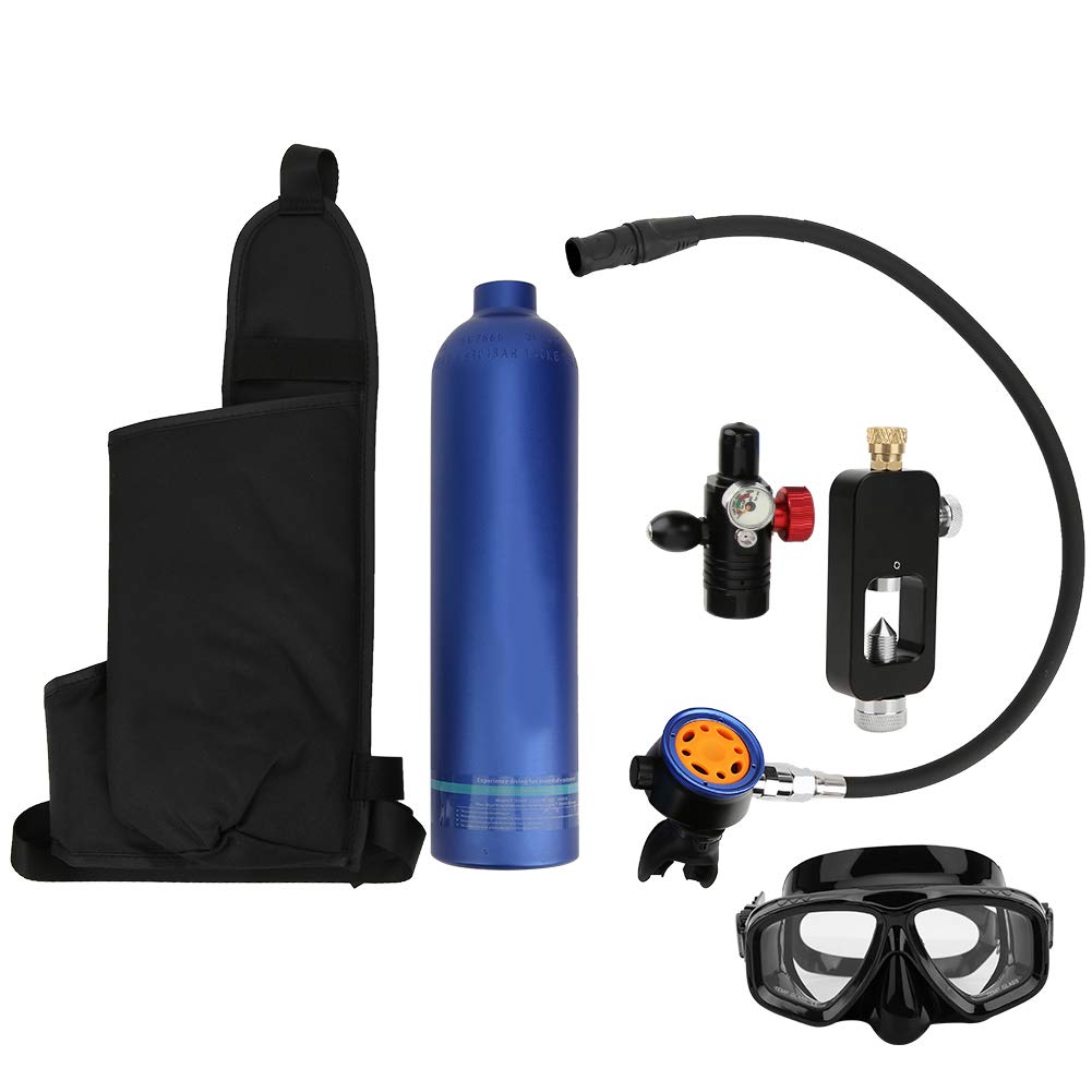Buy Scuba Tank Dive Cylinder 1L Blue Aluminium Empty Oxygen Cylinder