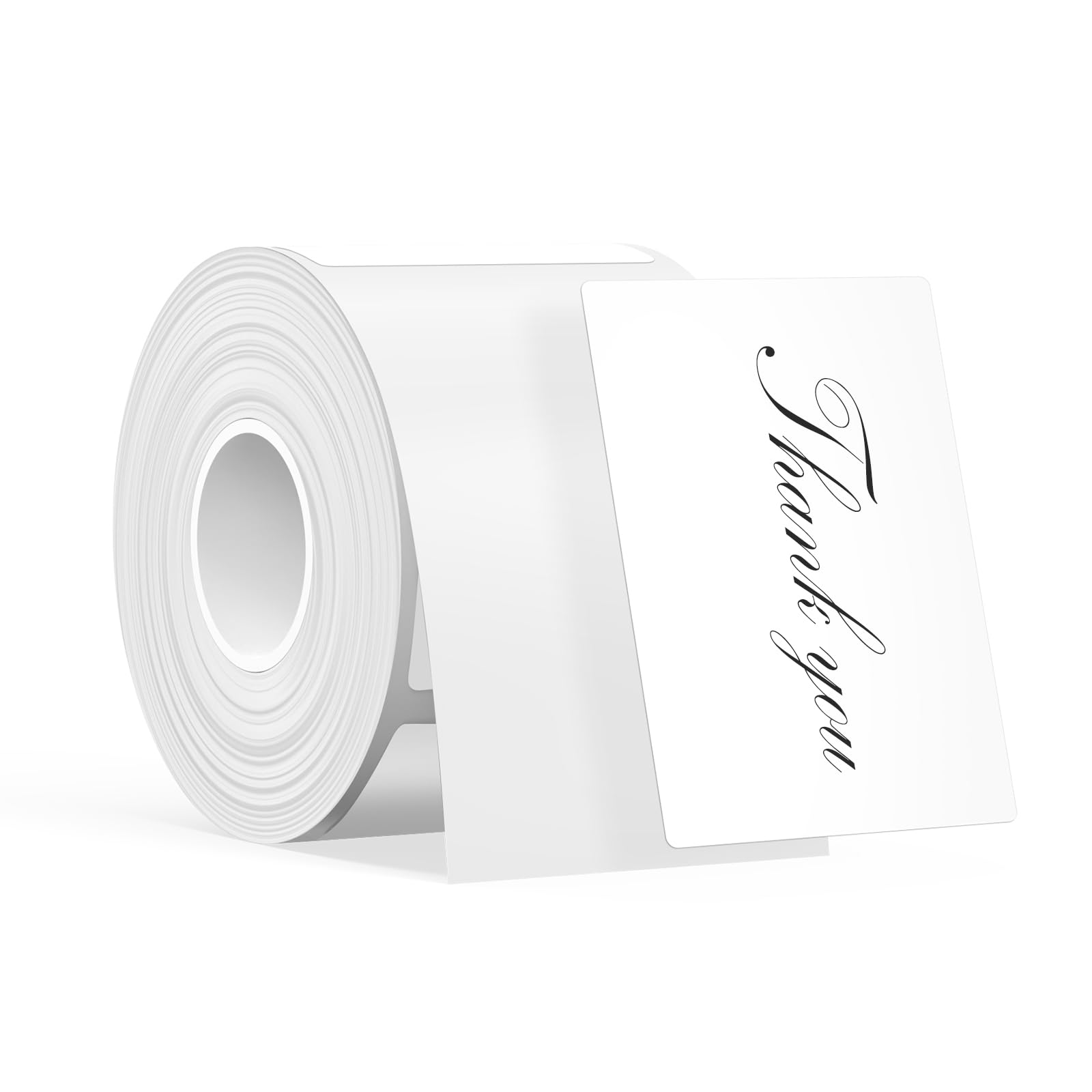 SUPVAN T50M Series Label Maker Tape, 1.77" × 2.36" (45mm × 60mm) 130 Labels/Roll Genuine Laminated Thermal Label Tape Refill, Waterproof Oilproof