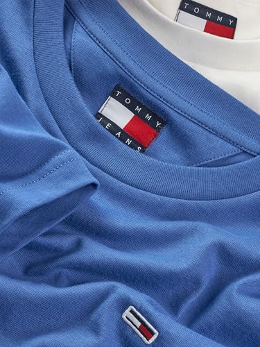 Tommy Jeans Homme TJM Xslim 2pack Jersey Tee Ext Dm0dm20687 EcruTempo - vue 6