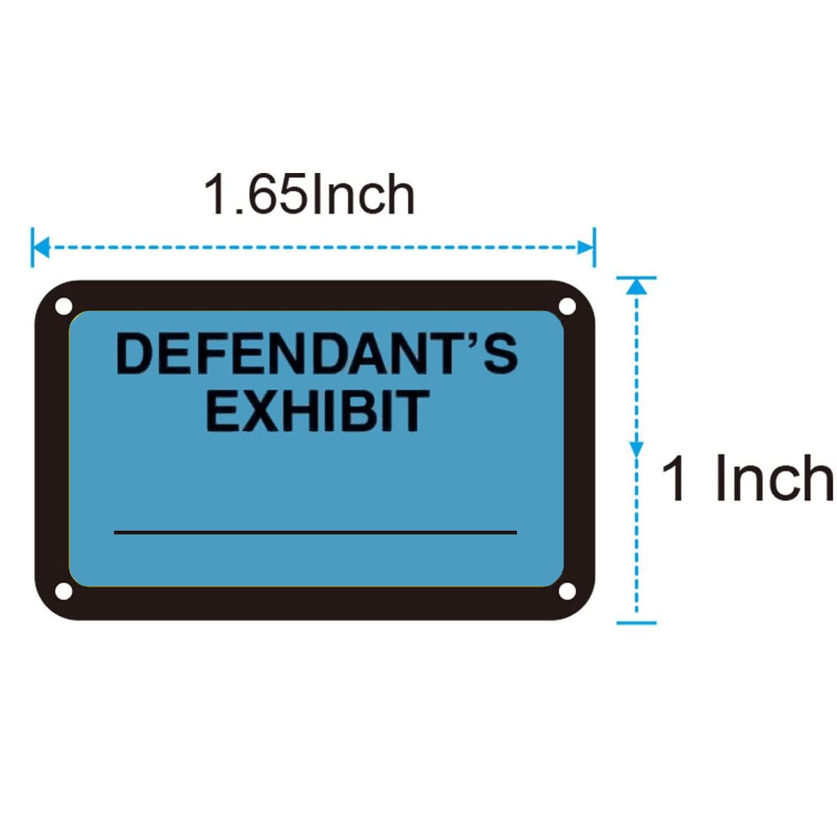 Suspension File Tabs And Inserts Legal Yellow Plaintiff's Exhibit ...
