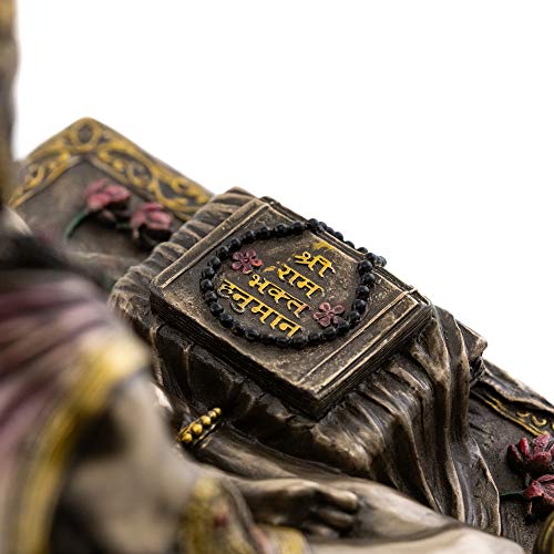 Estatua Hanuman dios hindú de fuerza 7.5 in miniatura 7