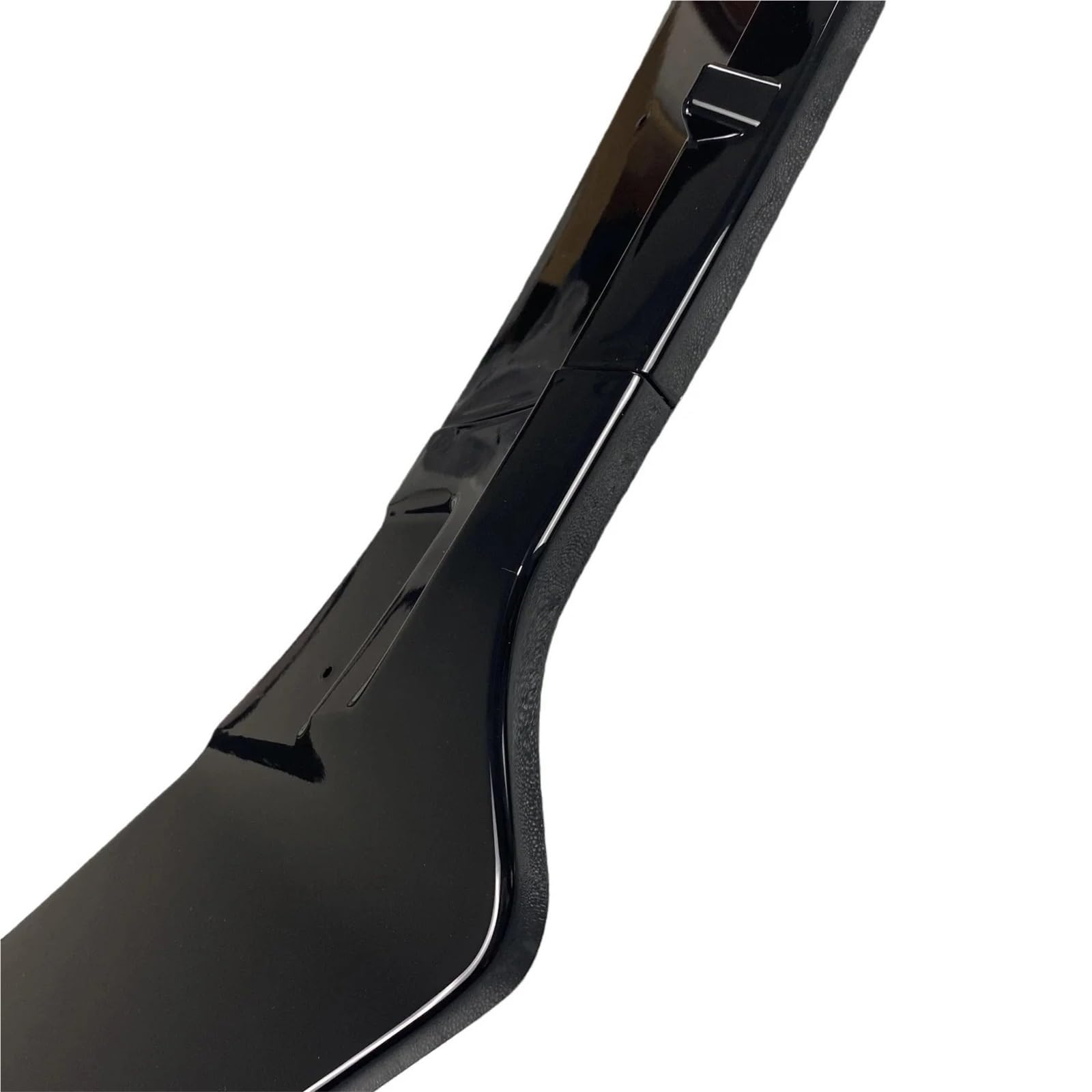 Maxton Style błyszczący czarny przedni zderzak samochodowy Splitter Lip kompatybilny z VW Golf 7 MK7 GTI GTD GTE R R-LTSI TDI 2013-2020 Tuning Bodylits(GTI GTD R R-Line)