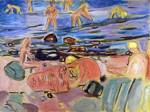 Tableau Toile Affiches d'Art Edvard Munch Peinture Décorative
