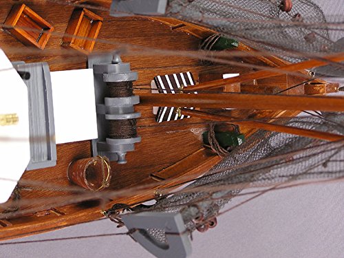 15 Pièces Modèles Miniatures Bateaux De Pêche LED - Décoration Bureau Et Chambre Océan
