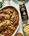 Mina Tagine Moroccan Chicken Simmer Sauce, 12 oz - Classic Ginger Saffron Made with Turmeric, Lemon & Olive Oil, Tagine Seasoning, Chicken Sauce, Garlic Sauce, Moroccan Spices