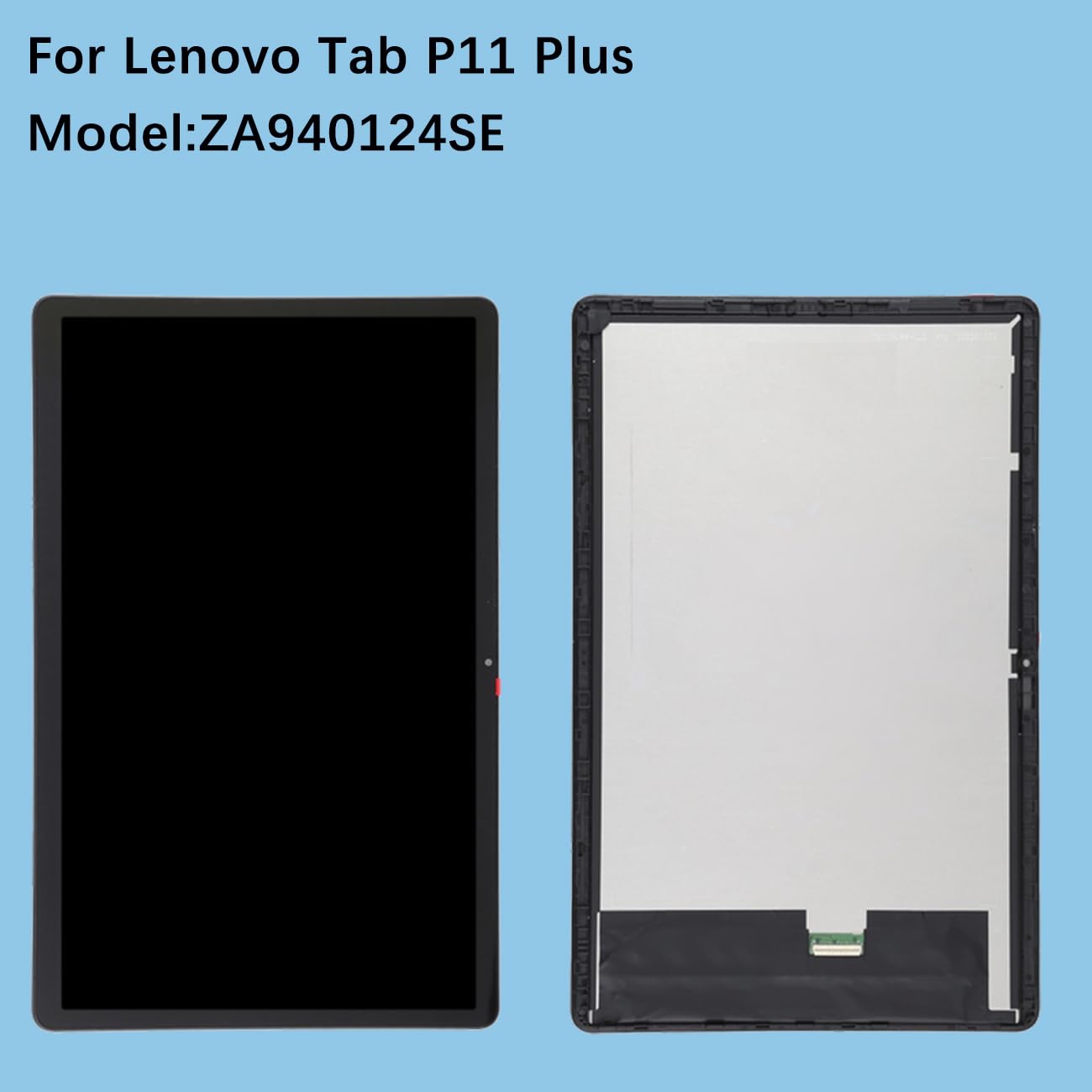 Écran LCD de rechange pour Lenovo Tab P11 Plus ZA940124SE