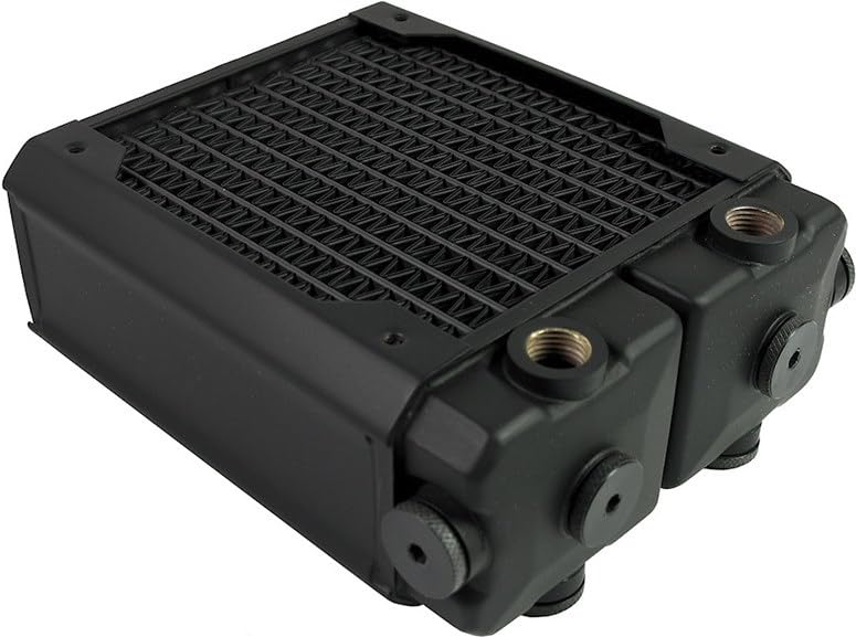 Hardware Labs Black Ice SR2 Multiport Black Carbon Radiator - 120mm