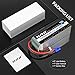 HRB 2pcs 5000mAh 6S Lipo Battery EC5 50C-100C Soft Case 22.2V RC Lipo Battery Compatible for RC Quadcopter Airplane Car Truck 500 600 Helicopter