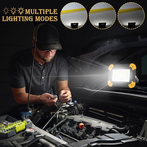 Projecteur portable LED avec 5 modes d'éclairage pour la randonnée