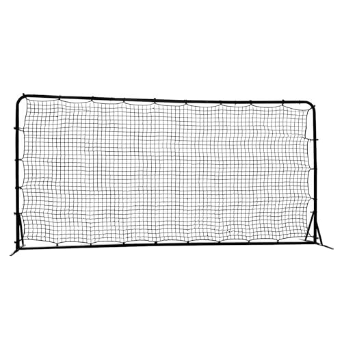 Trigon Sports Soccer Rebounder Training Net, 6 x 12-Feet, Black
